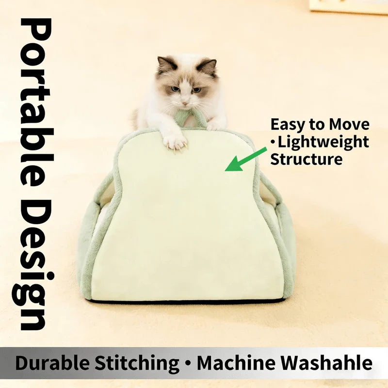 Plush Winter Warm Dog & Cat Bed - Cozy Non-Slip Pet Mat