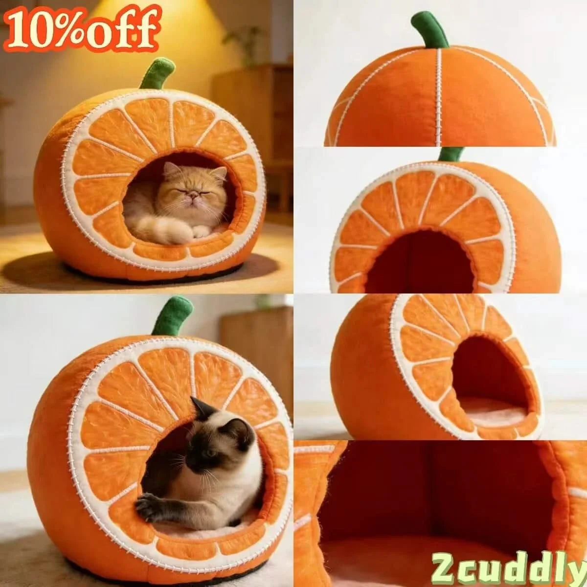 Fun Pet Bed,  Soft Plush, Yellow, Playful Lounger, All-Season Comfort