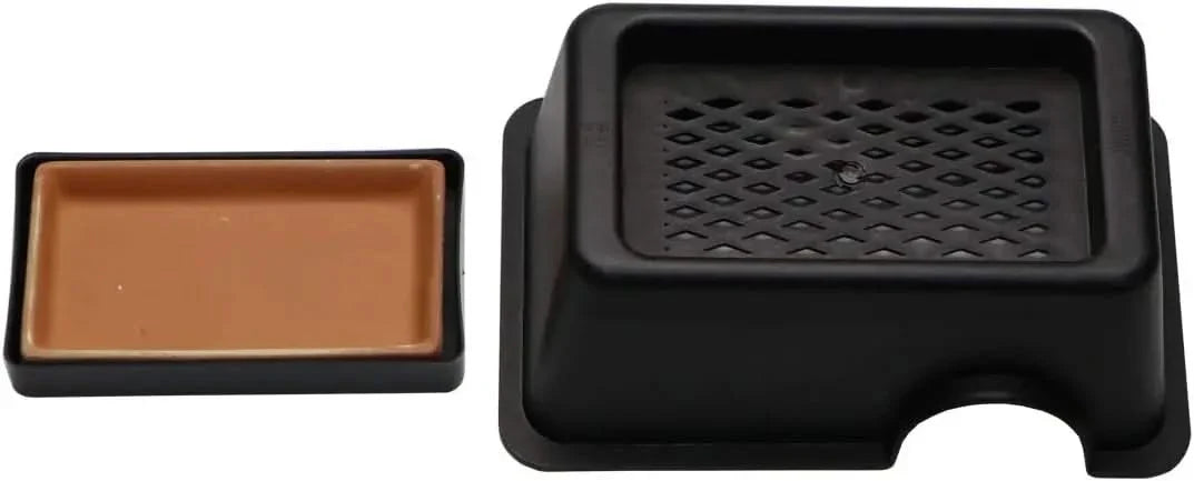 Hypeety Reptile Humid Hide Box with Water Basin for Lizards, Turtles, Small Snakes